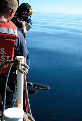 diver ready to jump