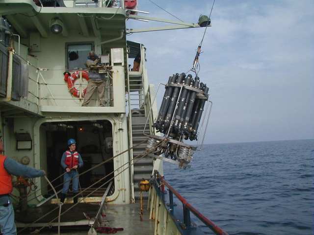 CTD deployment 2