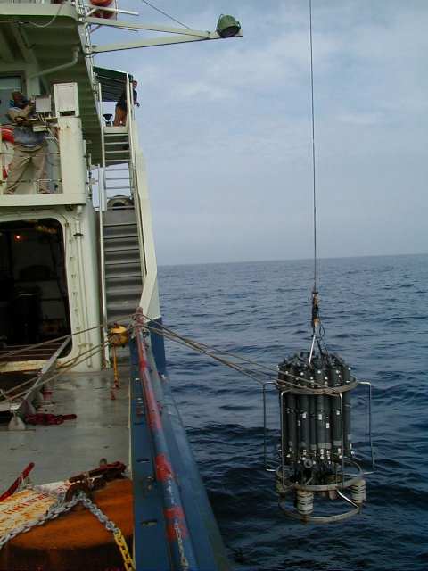 CTD deployment 3