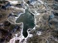 ice resembles the surface of the moon