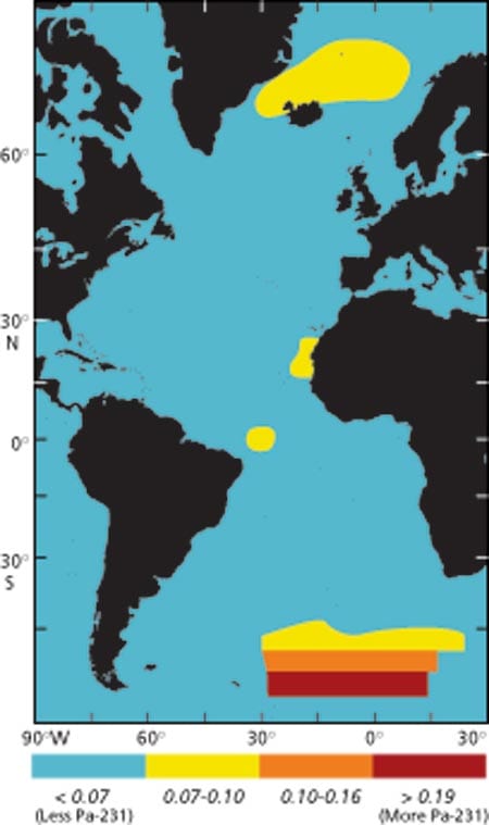 surface sediments