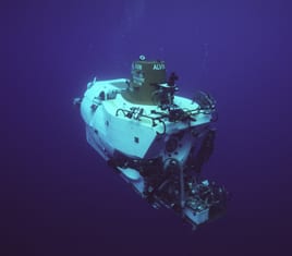 ALVIN underwater