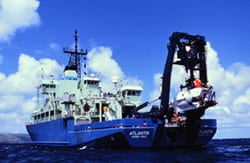 R/V Atlantis and DSV Alvin.