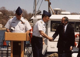 Russ Webster, George Naccara, and  Robert Gagosian