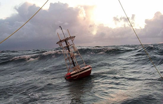 Throwing DART Buoys into the Ocean