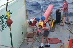HRP on deck with Schmitt