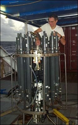 Ledwell with sampler