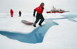 The Flywheel of the Arctic Climate Engine