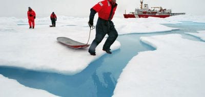 The Flywheel of the Arctic Climate Engine