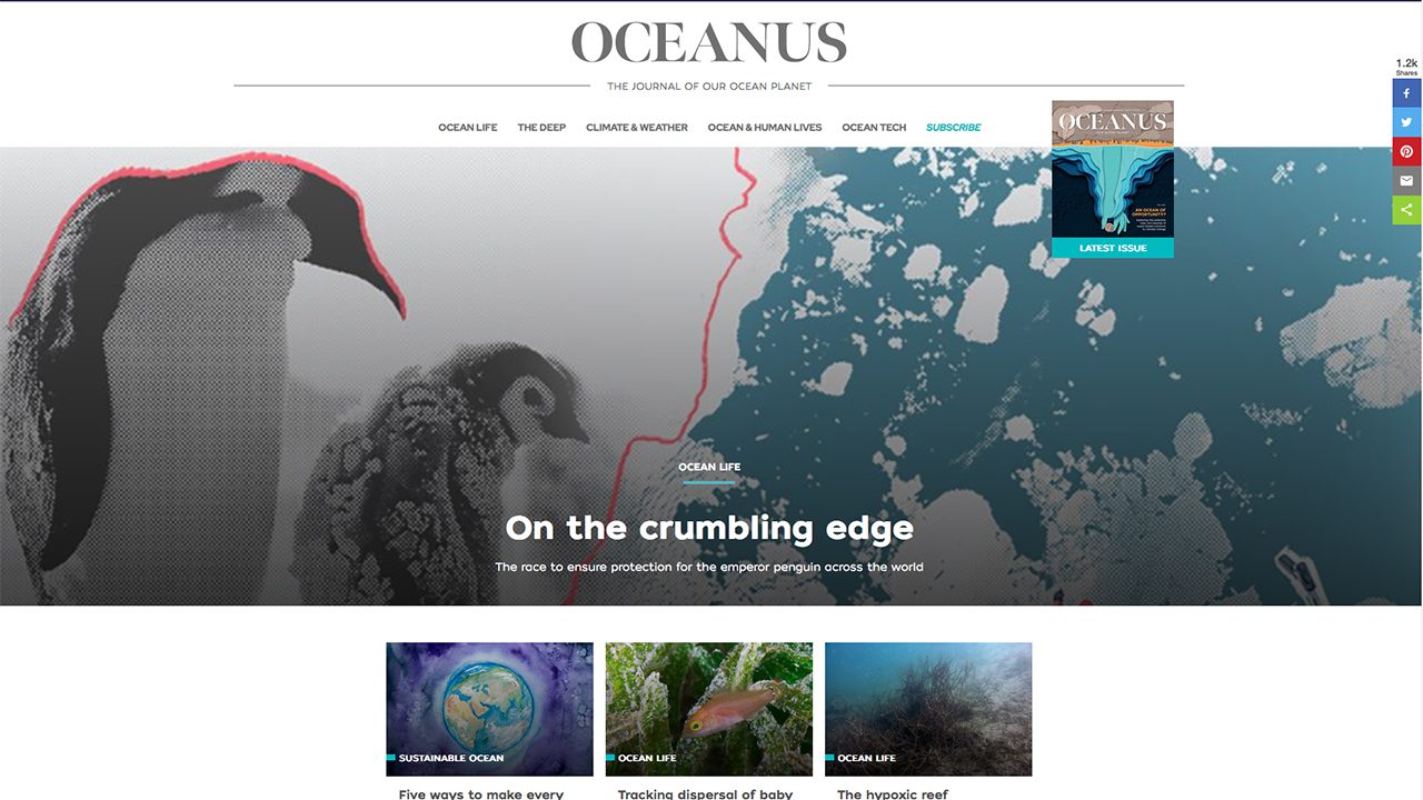 Oceanus magazine