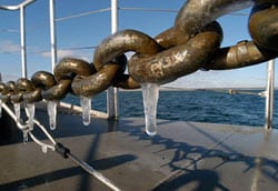 Chilly Scenes of Winter off Cape Cod