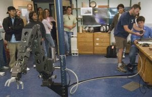 Students Visit the Deep-sea Robot They Named