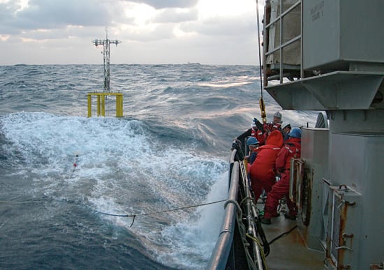 Sparring with the ocean