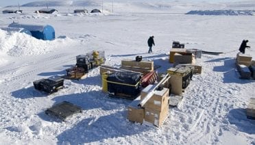 Science Gear in Deep Freeze
