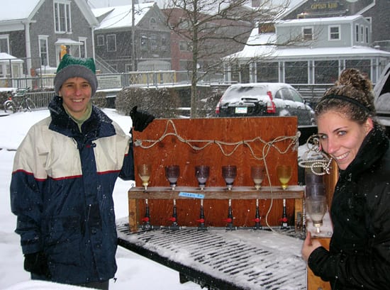 Stopping By Woods Hole on a Snowy Evening