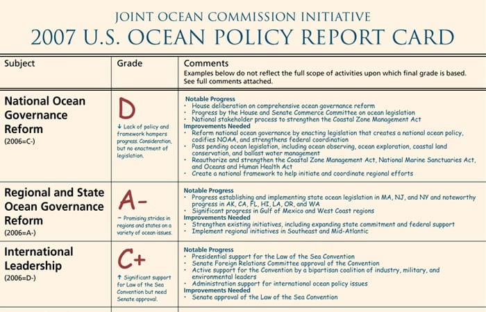 A Sea Change in National Ocean Policy?