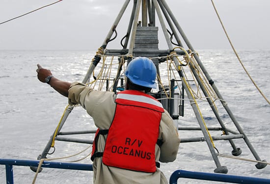 Guiding a Seafloor Lander