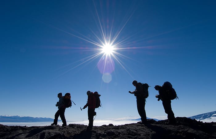 Earth, Wind, and Fire in Antarctica