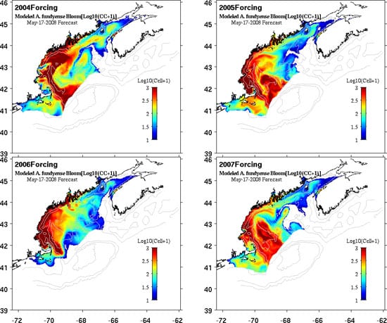 Researchers Successfully Forecast 2008 Red Tide – Woods Hole ...