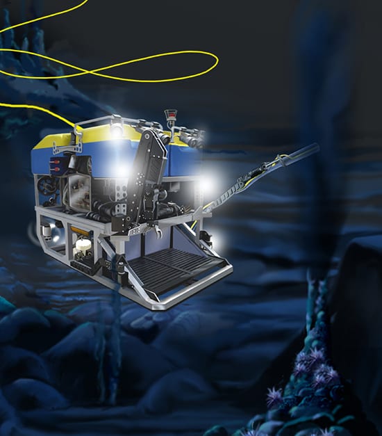 Vacuuming on the Sea Floor