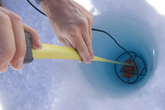 Recording ice movement