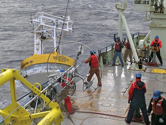 Buoys hunting for data