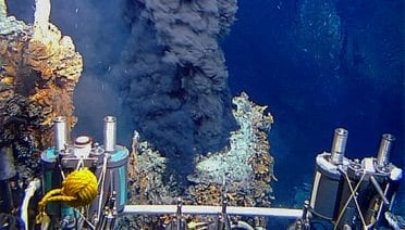 Hot fluid on a cold seafloor
