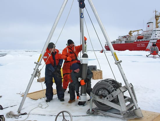 Profiling below the ice
