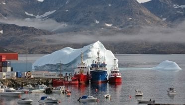 Bergs and boats
