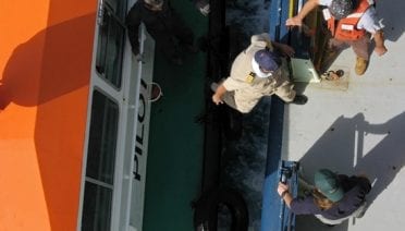 Pilot on deck