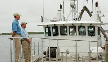 Front row vessel