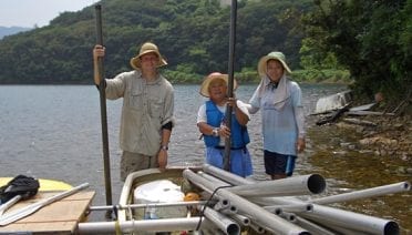Family digs deep in Japan