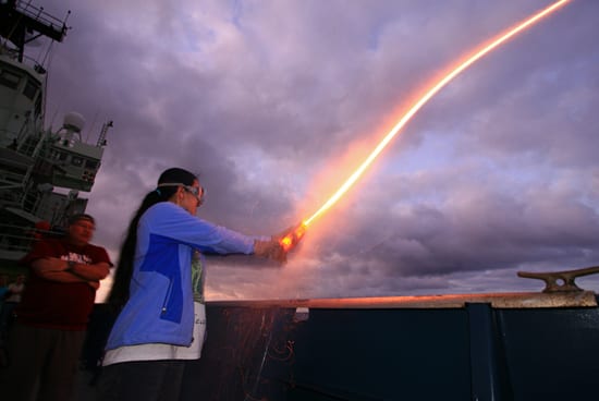 'Jedi' at sea