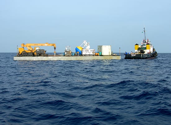 Research barge?