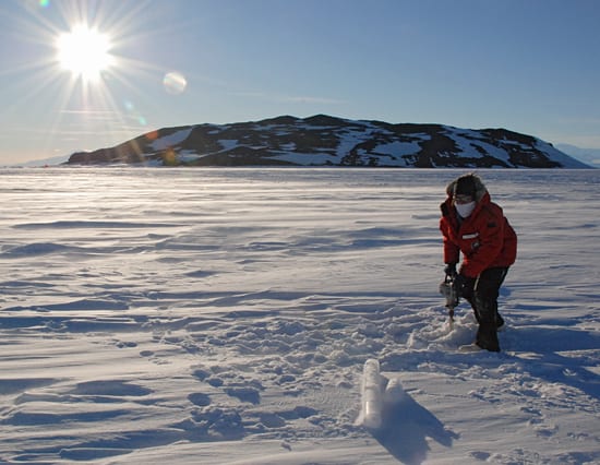 Ice drilling
