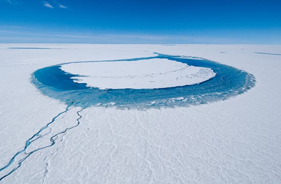 Ice lake
