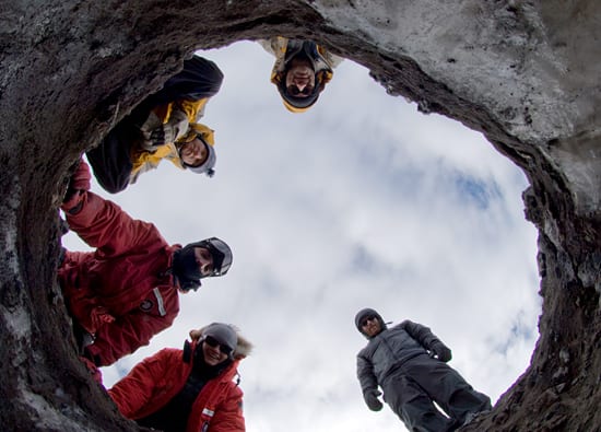 Peering into a pit