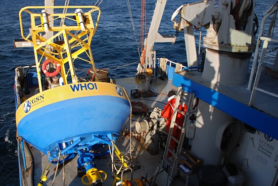 Test buoy deployed