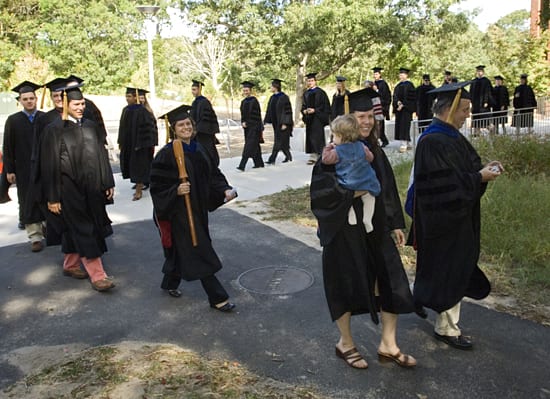 Here come the graduates