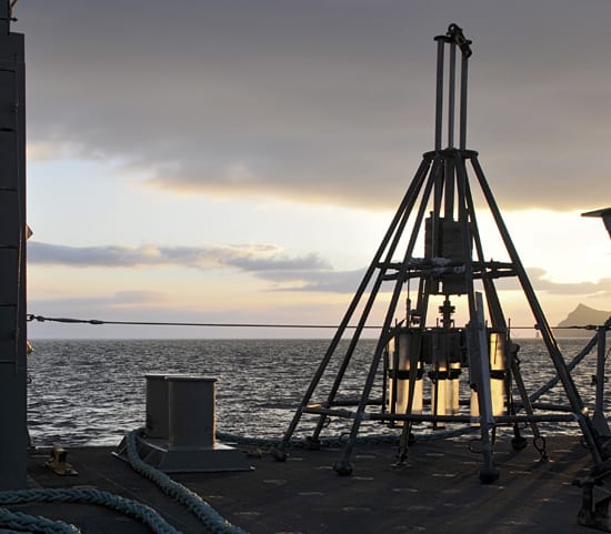 Dusk over the Bering Sea