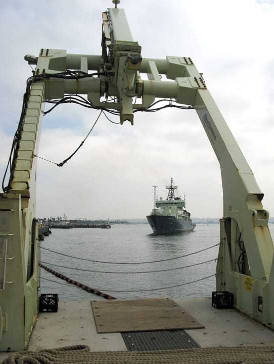 Two Ships Pass