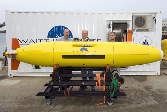 AUVs Assist in Search
