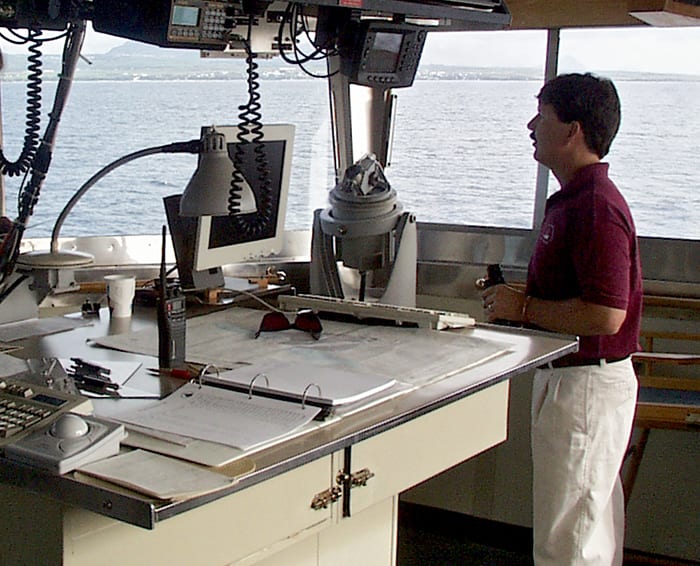 Captain at Work
