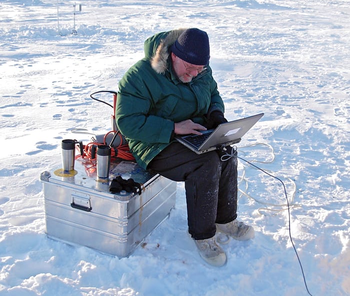 Icy Office Cubicle