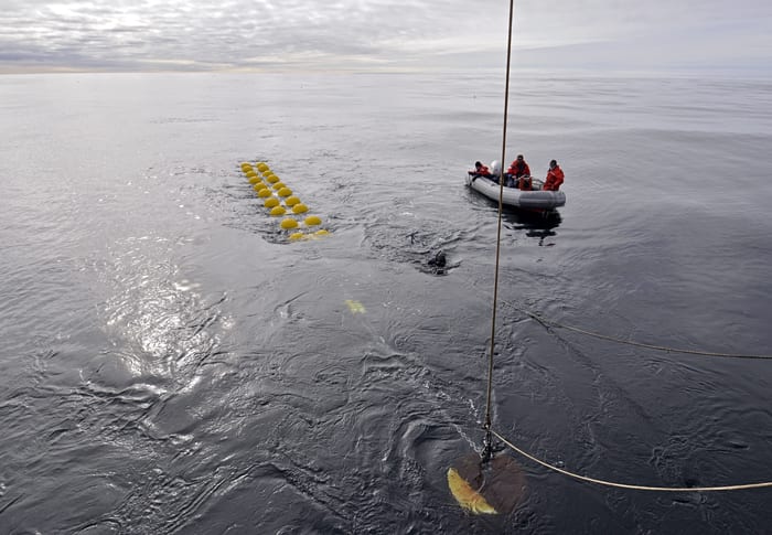 Line Across the Denmark Strait