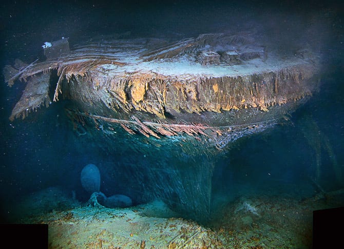 The Quest To Map Titanic Woods Hole Oceanographic Institution