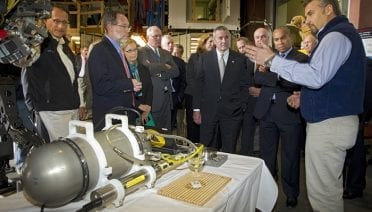 Governor Patrick Visits WHOI