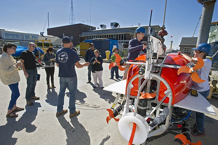 Journalists Dockside