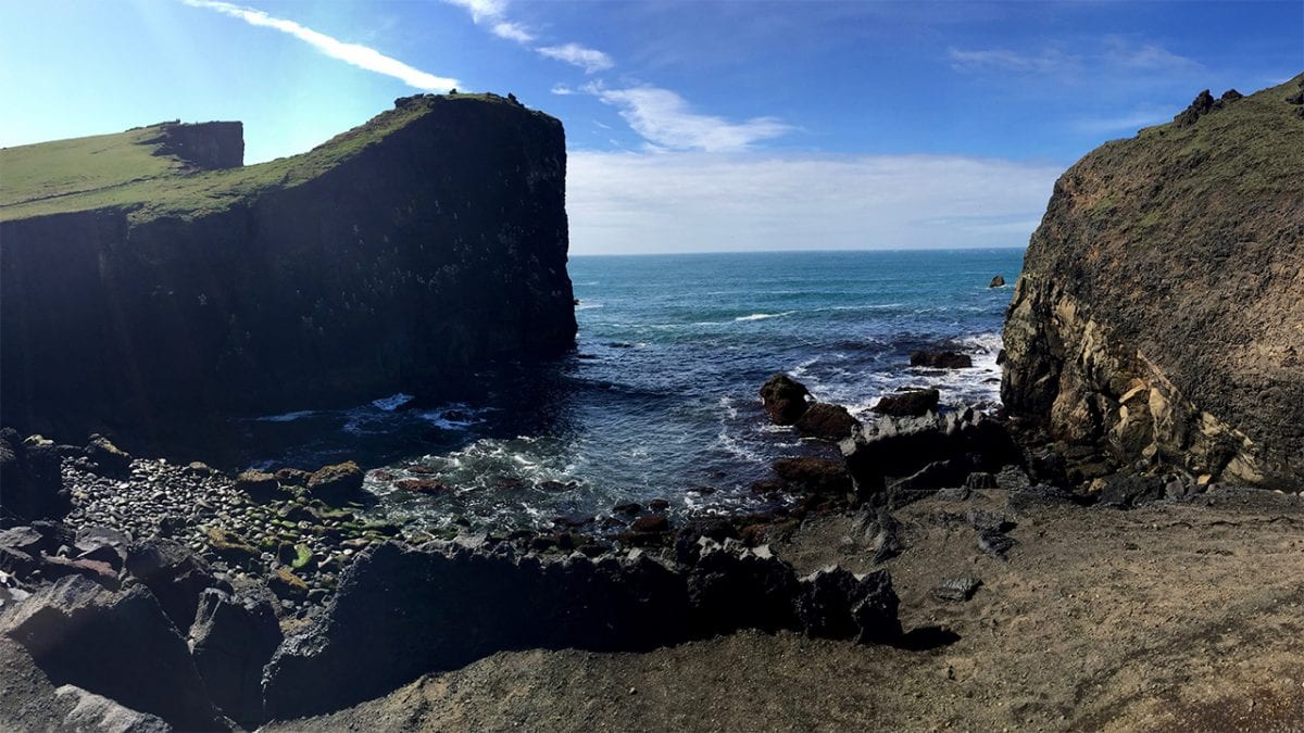 One Beach, Two Continents