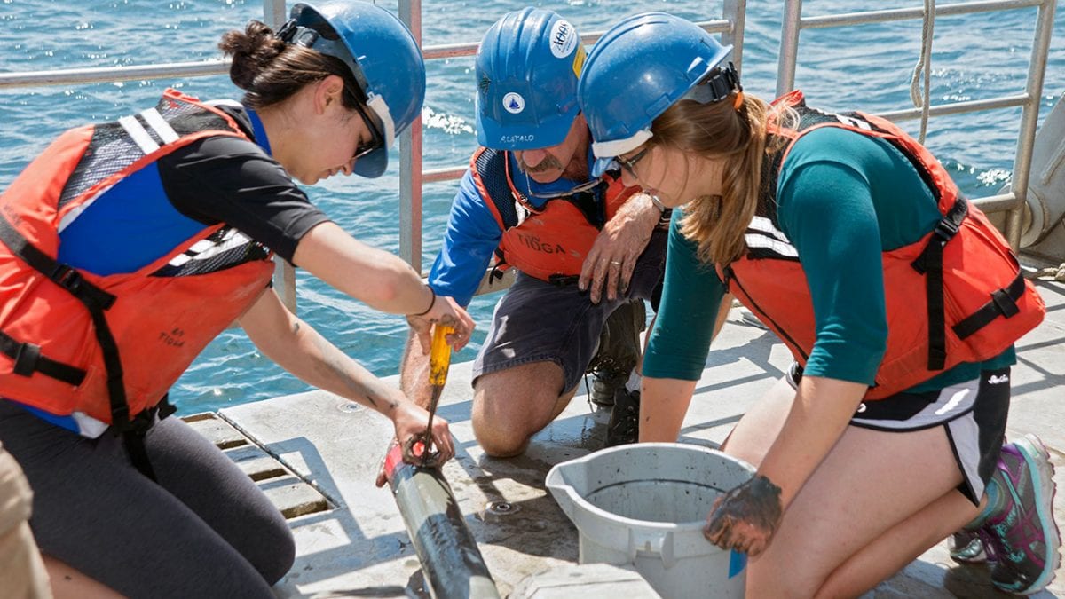 Getting their Feet Wet (and Hands Dirty)